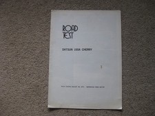Datsun 100A Cherry Road Test -
