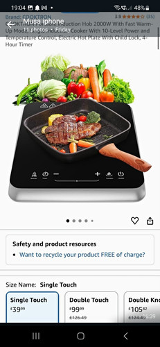 Cooktron 2000w portable - 2000w,