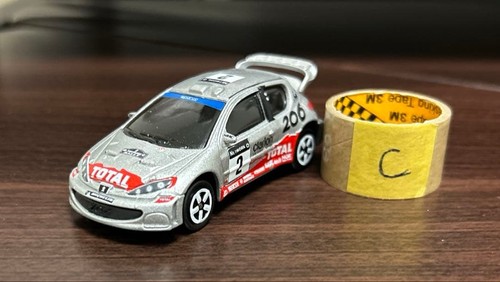 Majorette peugeot 206wrc - majorette,