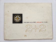 JAGUAR E TYPE 4.2 2+2 SALES
