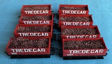 Rake Of 8 Hornby OO Tredegar Open Wagons With Load Added, Good Condition