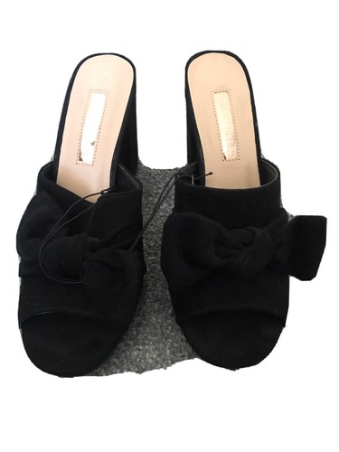 Ladies primark black suede - ladies,