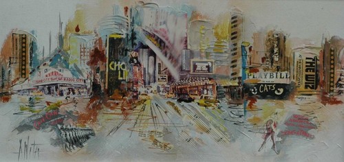 Mixed media painting new - painting, a