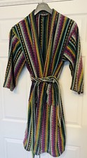 Missoni  Rare Luxury Dressing Gown/robe Size Medium Stunning Colours. TJ Vestor