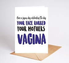 Funny Birthday Card for Man