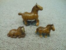Wade vintage shire horse set