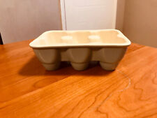 Egg Holder, Laura Ashley Ceramic Art Pottery, Duck Egg Blue, half dozen,designer