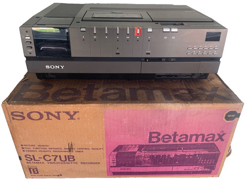 Sony c7ub betamax - sony,