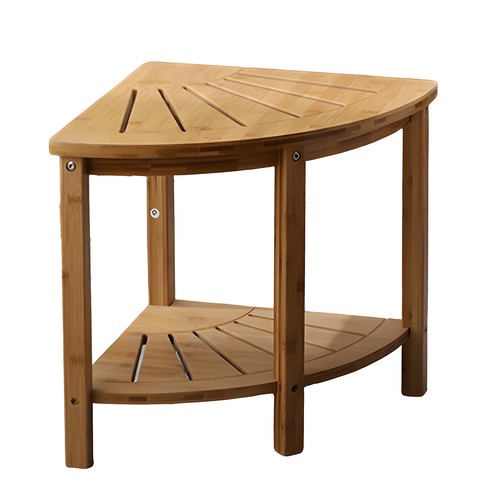 Bamboo shower stool - e_bamboo,