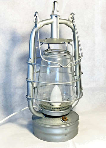 Side lamp table oil - table,