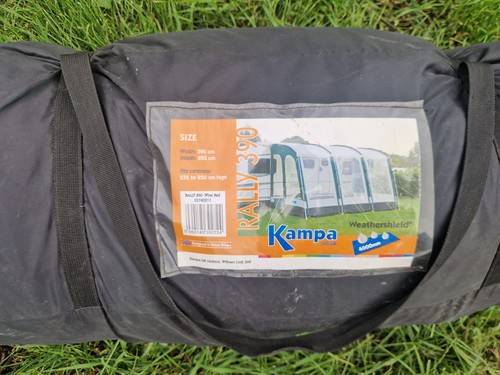 Kampa rally 390 caravan awning - rally,