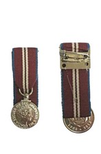 Queens Diamond Jubilee Miniature Medal Court Mounted - FREE Postage