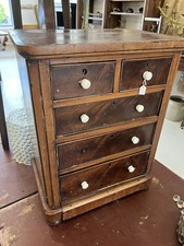 Antique Collectors Chest, Small Set Of Drawers 
