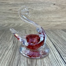 Cased Gibraltar Crystal Swan