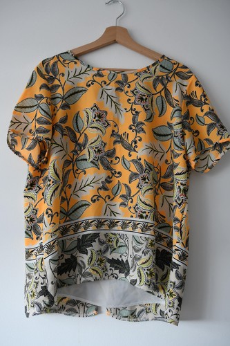 Peacocks women floral blouse - peacocks,