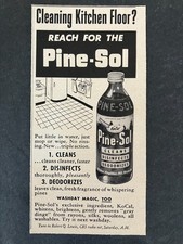 1954 Pine-Sol Cleans