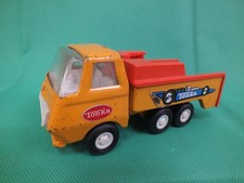 Vintage Tonka Oranbge Racing Car Transporter (Had]