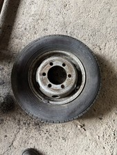 ⭐️FORD TRANSIT MK4/5 SMILEY STEEL TWIN WHEEL AND TYRE 185R14⭐️