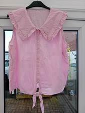 Matalan Pink/White Sleeveless