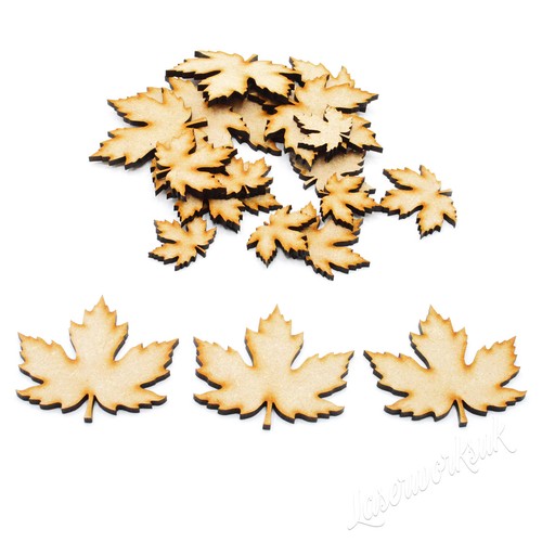 Maple leaf mdf - leaf, wooden