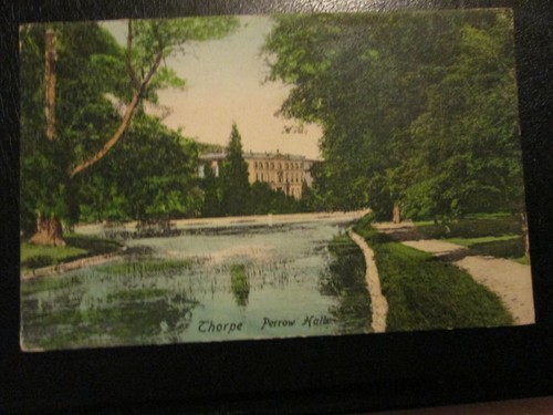 Postcard thorpe perrow - of, thorpe,