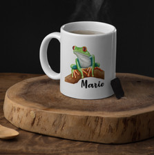 Personalised Green Tree Frog