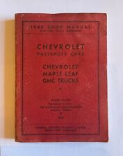 ww2 military vehicle maintenance manual for Chevrolet cars and GMC trucks 
