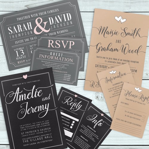 Wedding evening invitation - wedding, /evening