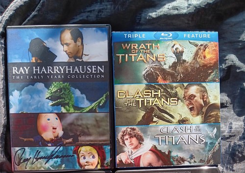 Ray harryhausen signed dvd sci - ray,