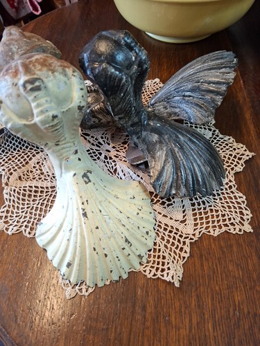 Four cast iron victorian - four,