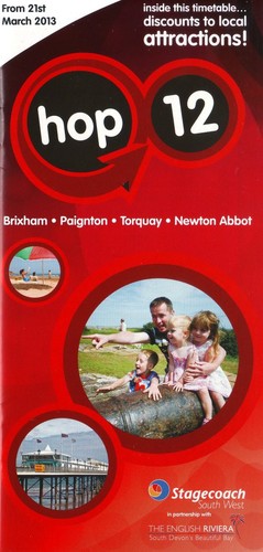 Stagecoach devon route bus - devon, 12