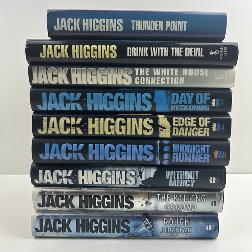 Jack higgins hardback - 9, books