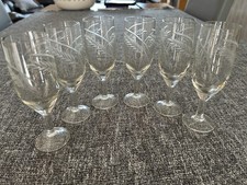 Set of  6 Vintage Small Wine