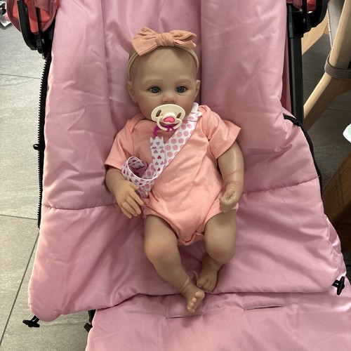 Reborn baby girl doll by - baby, 16”
