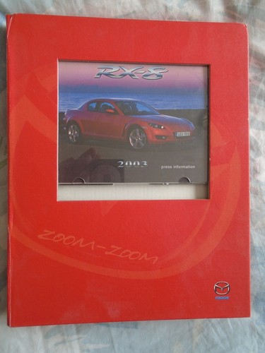 Mazda rx8 press - mazda, release