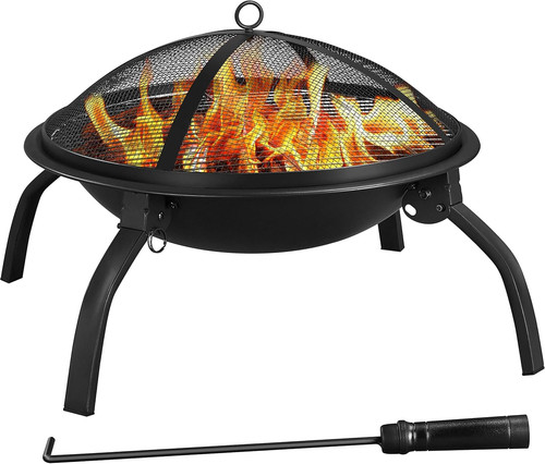 Wood burning fire - burning,