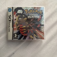 Pokémon Platinum Version Nintendo DS PAL  complete 