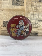 Vintage Antique Andy Pandy Footstool/Pouffe 21 cm tall x 29.5 cm dia. Kids Room