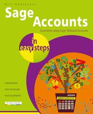 Sage Accounts in easy steps by Bill Mantovani (2019) - FREE P&P