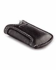 Black Leather Case Pouch For