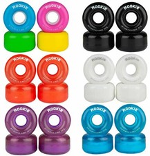 Rookie Disco Quad Roller Skate Wheels 58mm 80a (4 Pack)