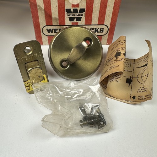 Weiser locks 960 antique - 960, brass