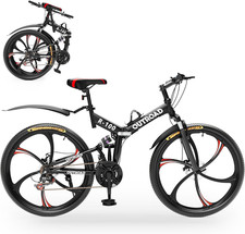26 Inch Folding Mountain Bike