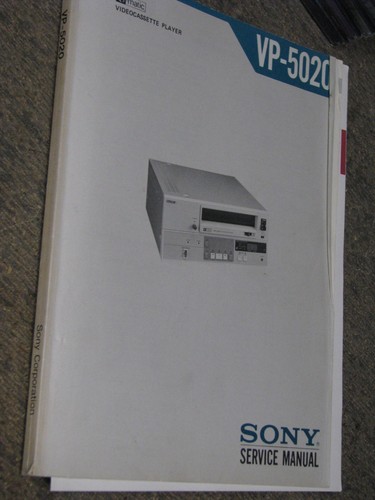 Sony 5020 5040 - 5040, service
