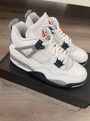 Air jordan retro - 4, white