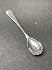 Solid Sterling Silver Mustard Spoon. George Bishop And Don Sheffield 1940