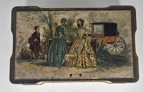 Vintage clarnico sweets tin - vintage,