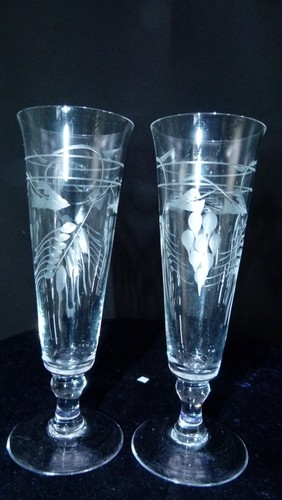 Crystal etched pilsner - crystal,