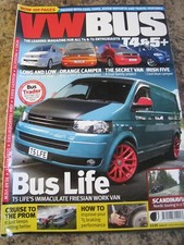 VW BUS MAGAZINE ISSUE 23 SCANDINAVIA T5 BRAKING CRUISE TO PROM ORANGE CAMPER IRI