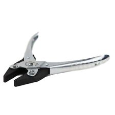 Flat Nose Parallel Plier Smooth Jaws Return Spring 160mm Maun 4871-160